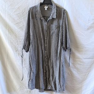 Ava and Viv (Target) Gingham Shirt Dress